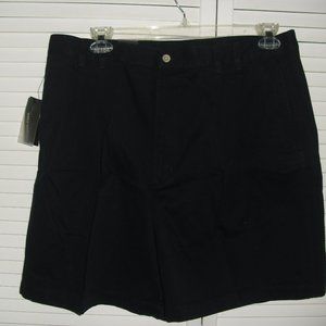 NWT GREG NORMAN DK NAVY BLUE GOLF SHORTS  SZ W38